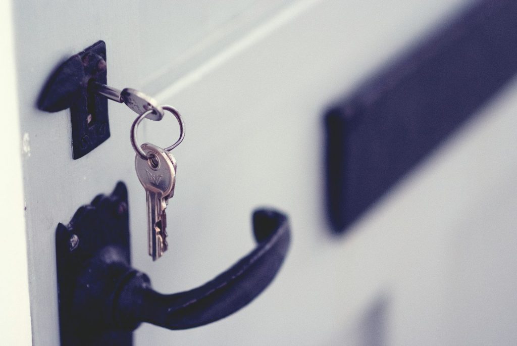 High-security mortice lock installation on a traditional stone property in Kendal